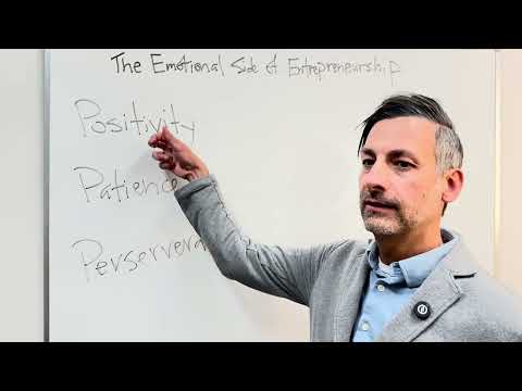 The Emotional Side of Entrepreneurship | Positivity, Patience & Perseverance